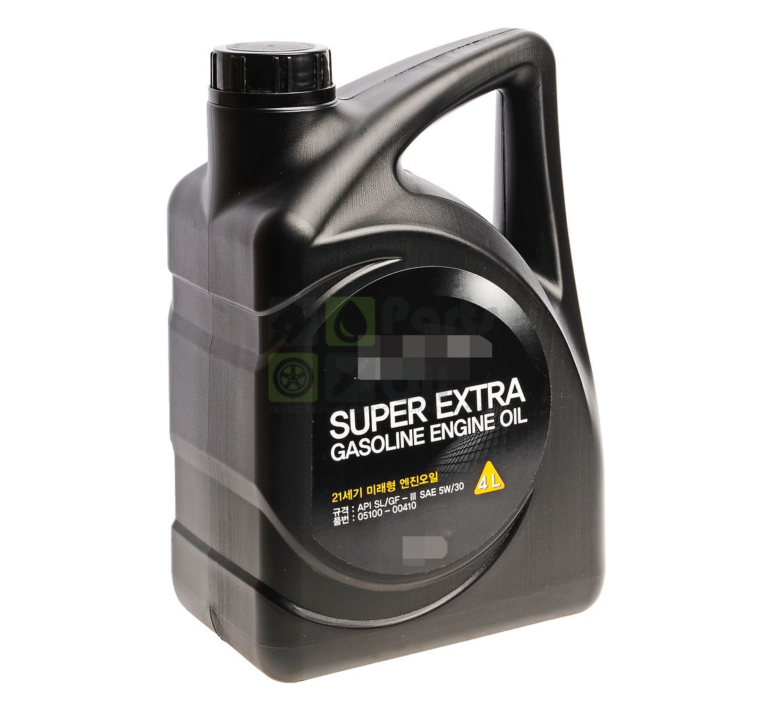 Моторное масло HYUNDAI 5W30 псинт.4л SUPER EXTRA GASOLINE OE 05100-00410