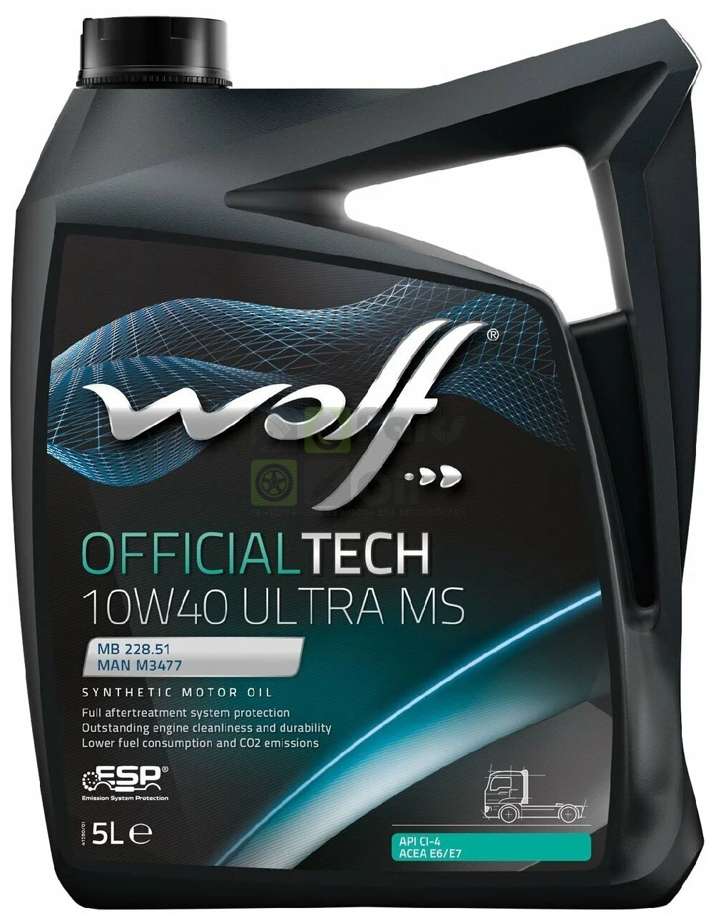 Моторное масло OFFICIALTECH 10W40 ULTRA MS 5L