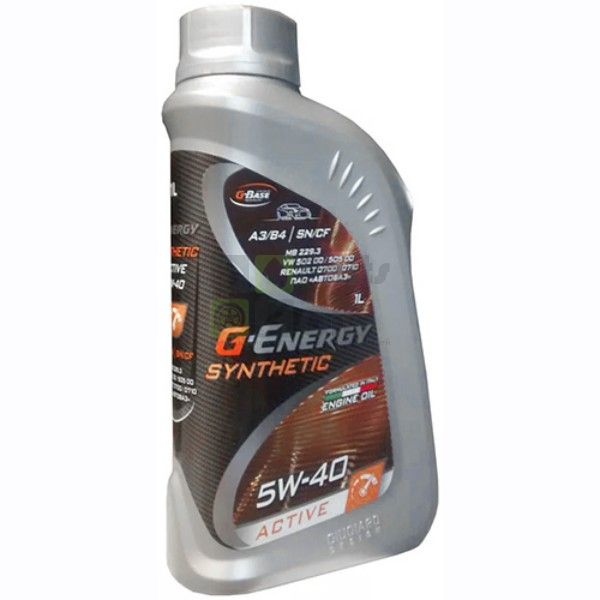 Моторное масло G-Energy Synthetic Active 5W-40, 1 л