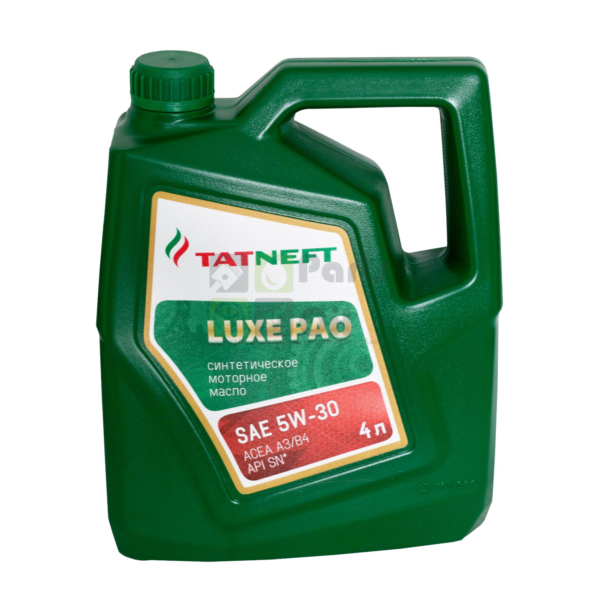 Моторное масло Татнефть-LUXE PAO синтетика SAE 5W-30 4л