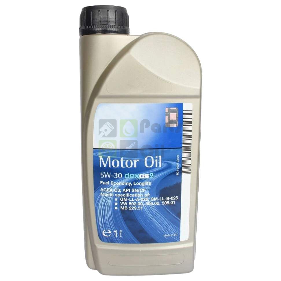 Моторное масло Gmroil Dexos 2 5w-30 Синтетическое 1 Л 95599403r GMROIL арт.95599403R