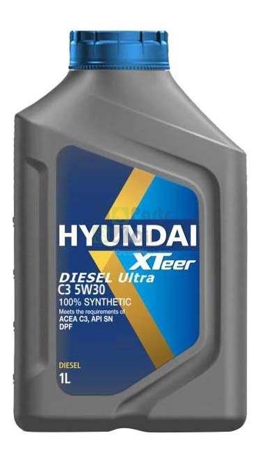 Моторное масло Xteer Diesel Ultra C3 5W30 1L Hyundai Xteer 1011224