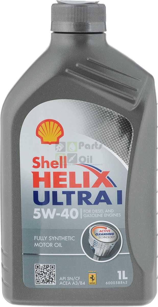 Моторное масло Shell Helix Ultra L 5W40 1 л