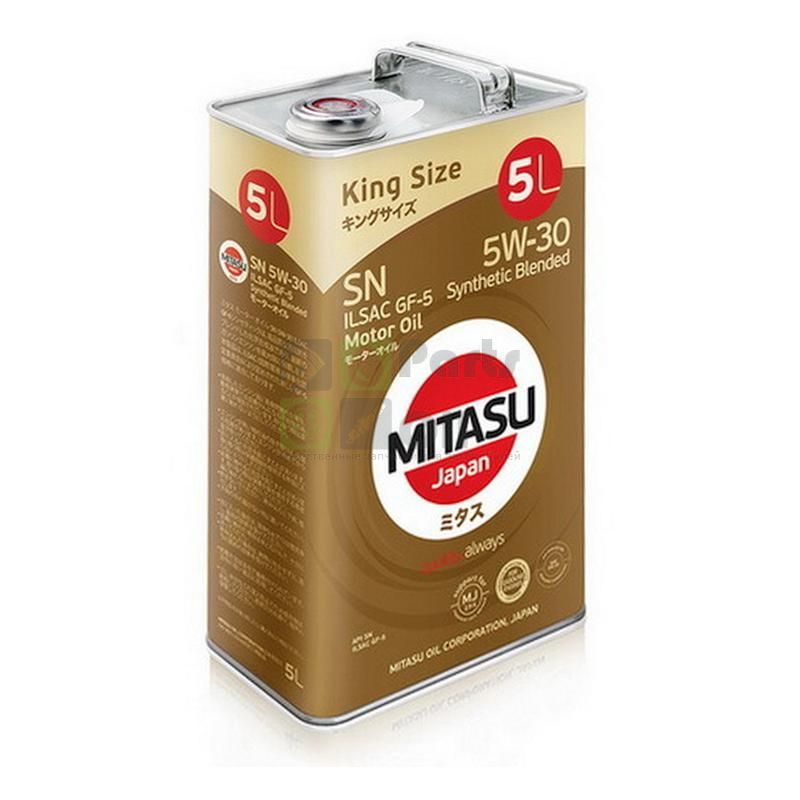 Моторное масло Mitasu Motor Oil SN 5W30 5 л