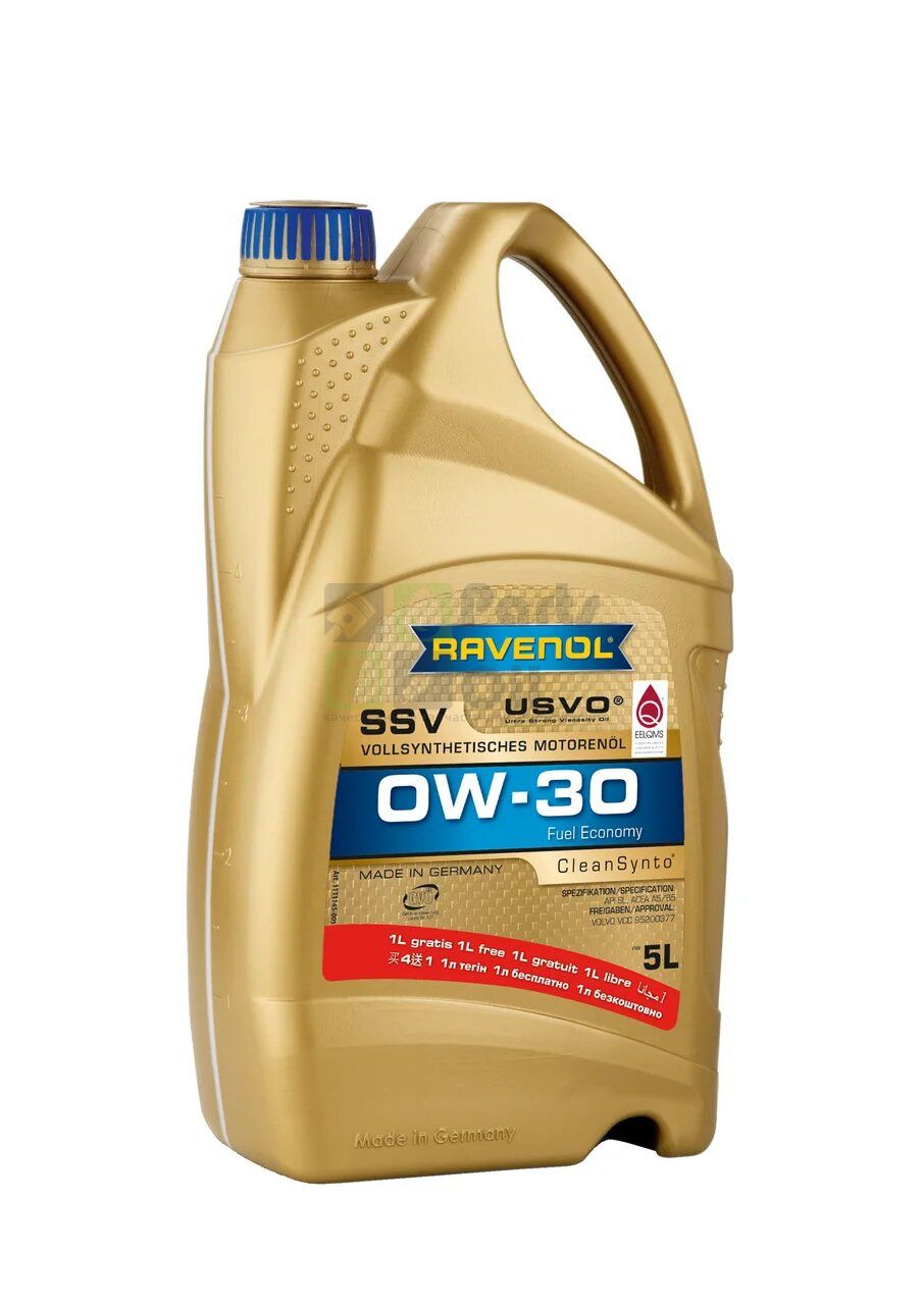 Моторное масло Ravenol SSV Fuel Economy 0W30 5 л
