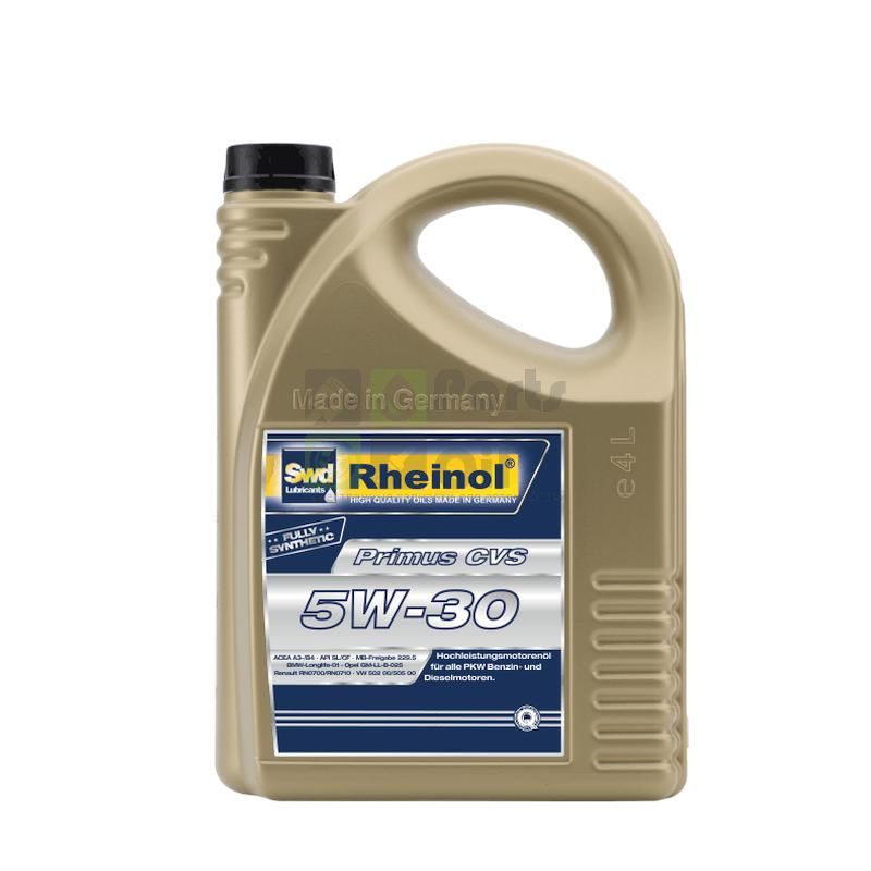 Моторное масло SWD Rheinol Primus CVS 5W30 4 л