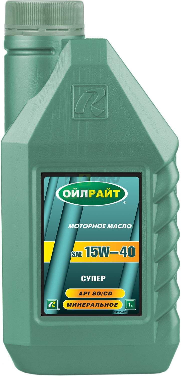 Моторное масло Oilright Супер CGCD 2309 10W40 1 л