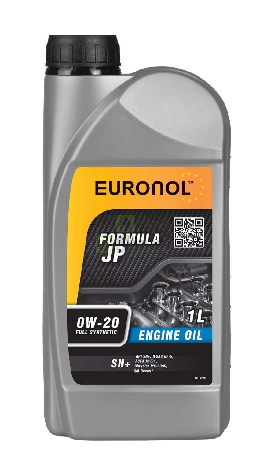 Моторное масло Euronol JP Formula 0W20 1 л