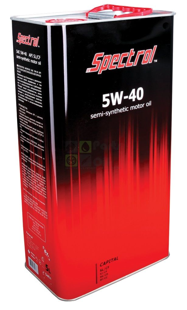 Моторное масло Spectrol Capital 5W40 5 л