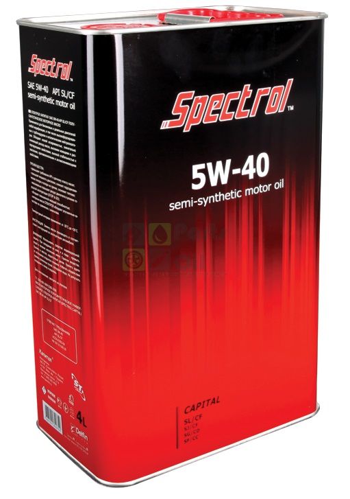 Моторное масло Spectrol Capital 5W40 4 л
