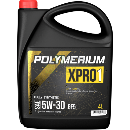 Моторное масло Polymerium XPro1 GF5 SN 5W30 4 л