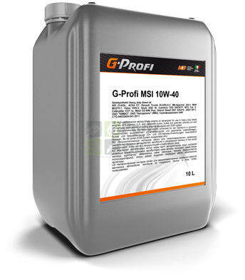 Моторное масло G-Energy G-Profi MSI 10W40 10 л