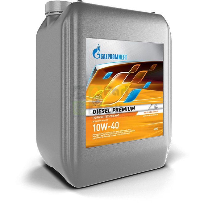 Моторное масло Gazpromneft Diesel Premium 10W-40, 20л