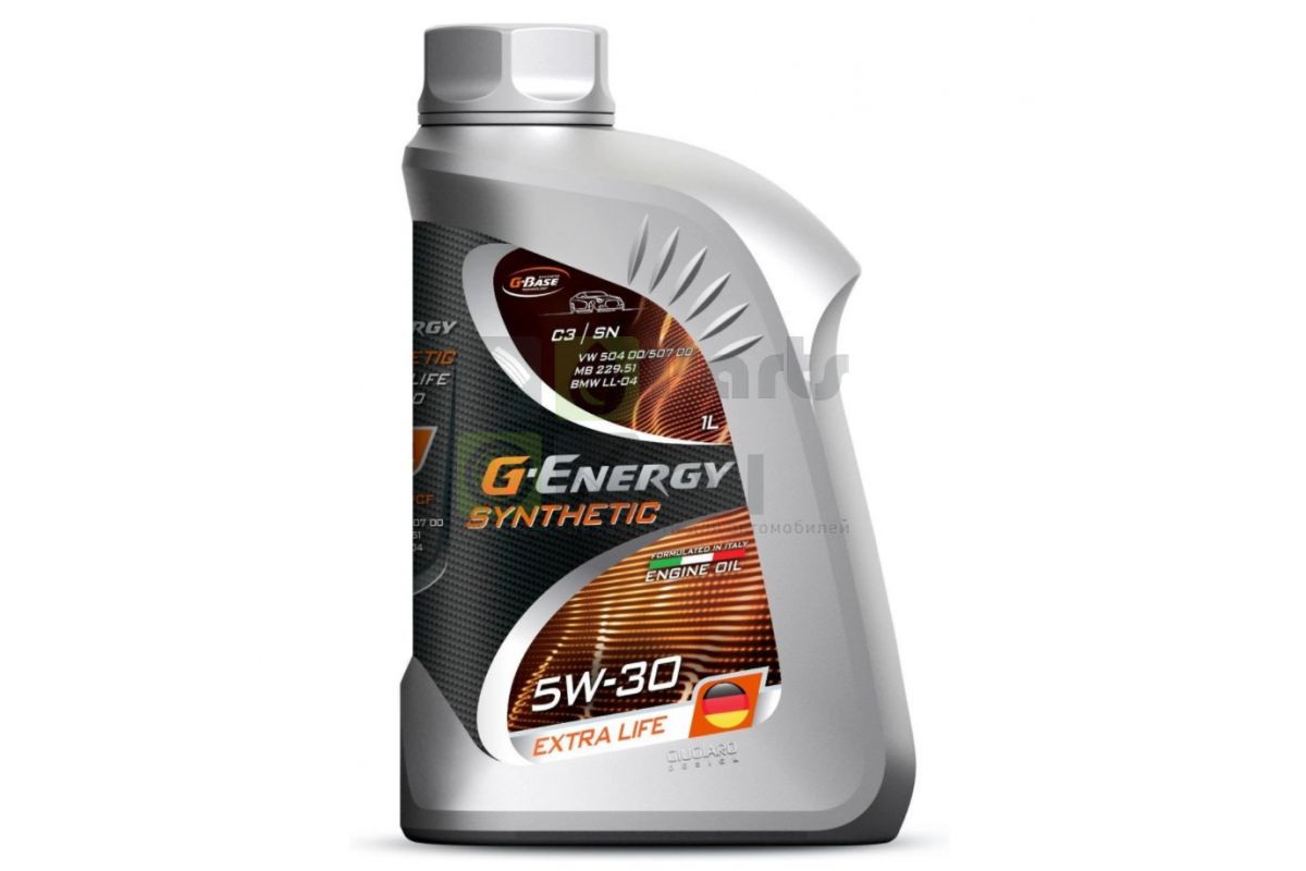 Моторное масло G-Energy Synthetic Extra Life 5W-30, 1л