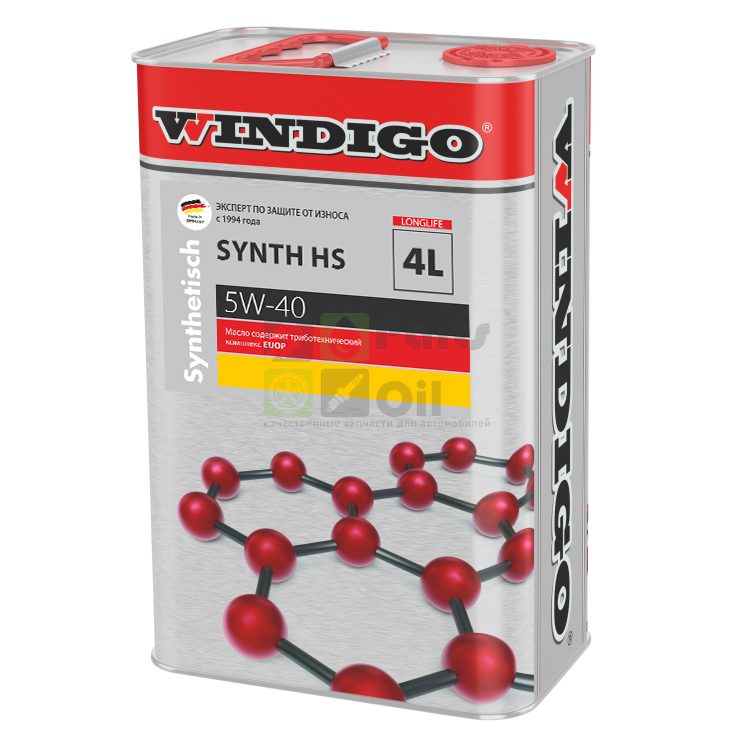WINDIGO WINDIGO SYNTH HS 5W-40 4 литра