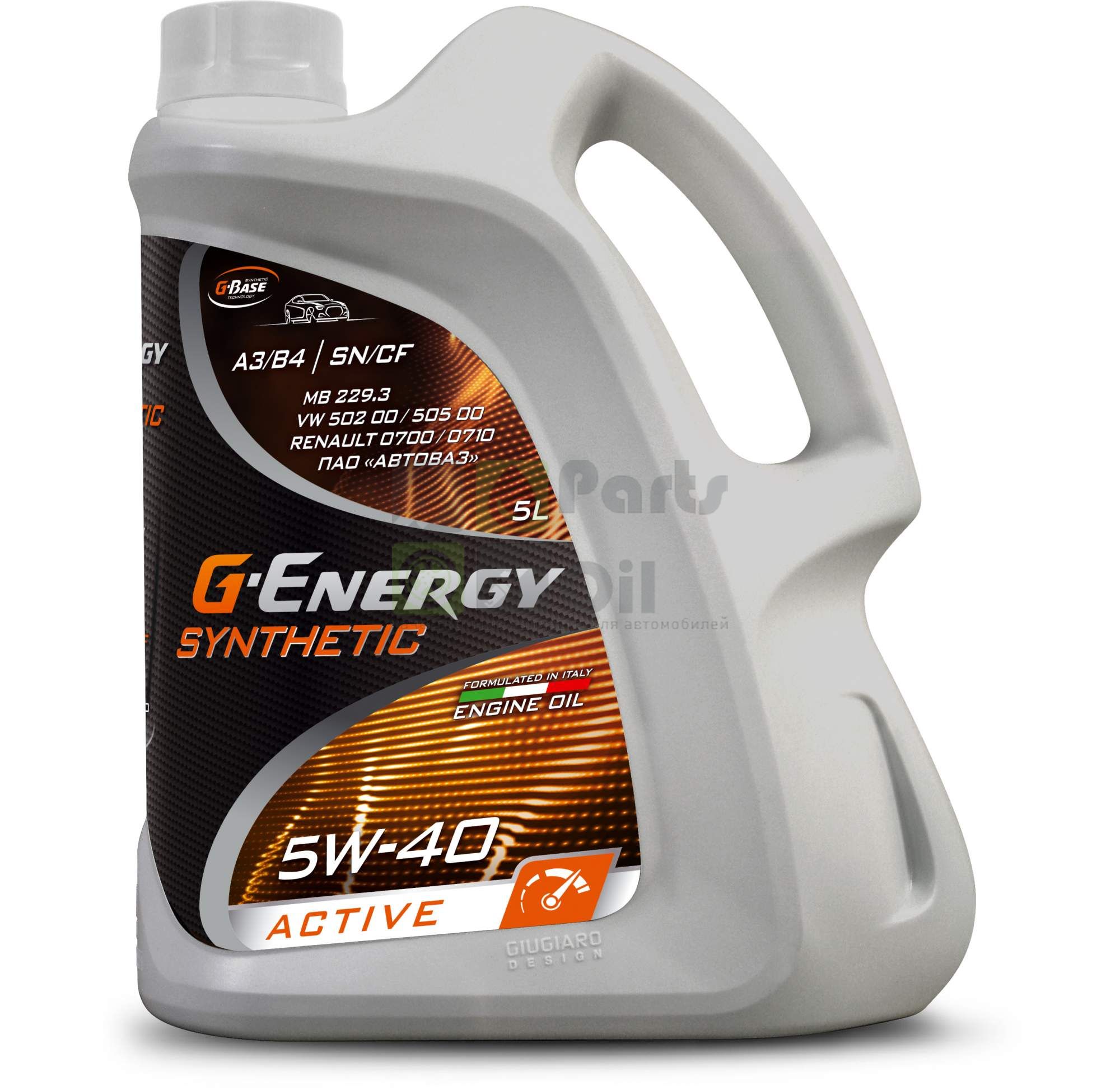 Моторное масло G-Energy Synthetic Active 5W-40 5 л