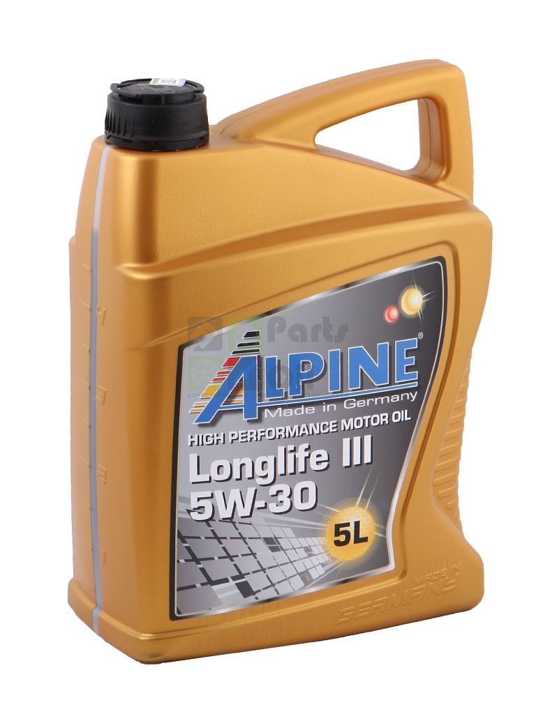 Моторное масло синтетическое Alpine Longlife III 5W-30 5L 0100282