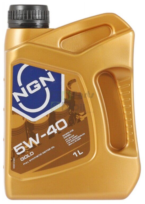 Синтетическое моторное масло NGN Gold 5W-40, 1 л V172085602