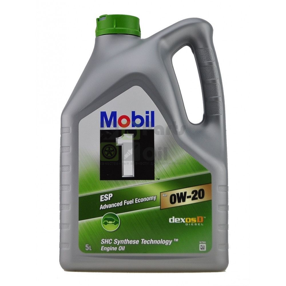 Моторное масло Mobil 1 ESP X2 0W20 5л