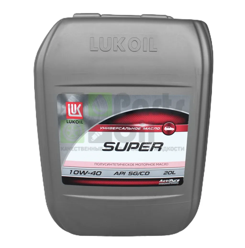 Моторное масло Лукойл Super 10W-40 полусинтетическое 20 л