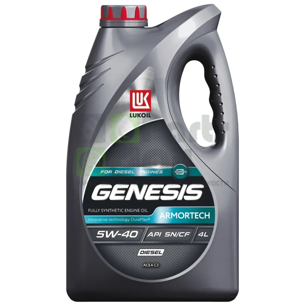 Моторное масло Лукойл Genesis Armortech Diesel 5W-40 синтетическое 4 л