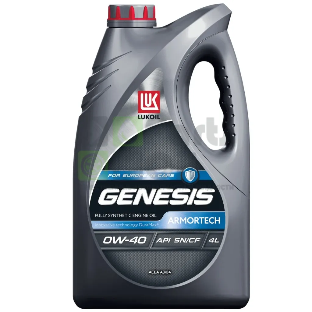 Моторное масло Лукойл Genesis Armortech 0W-40 синтетическое 4 л