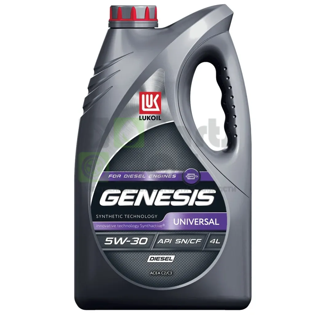 Моторное масло Лукойл Genesis Universal Diesel 5W-30 синтетическое 4 л