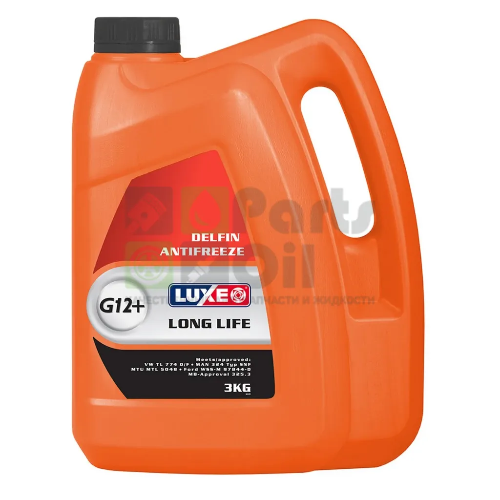 Антифриз Luxe Long Life G12+ красный -40&deg;С 3 кг