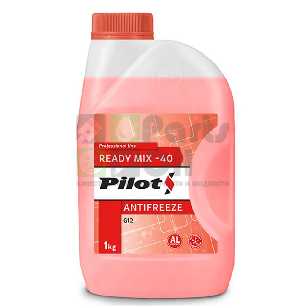 Антифриз Pilots G12 красный -40&deg;С 1 кг