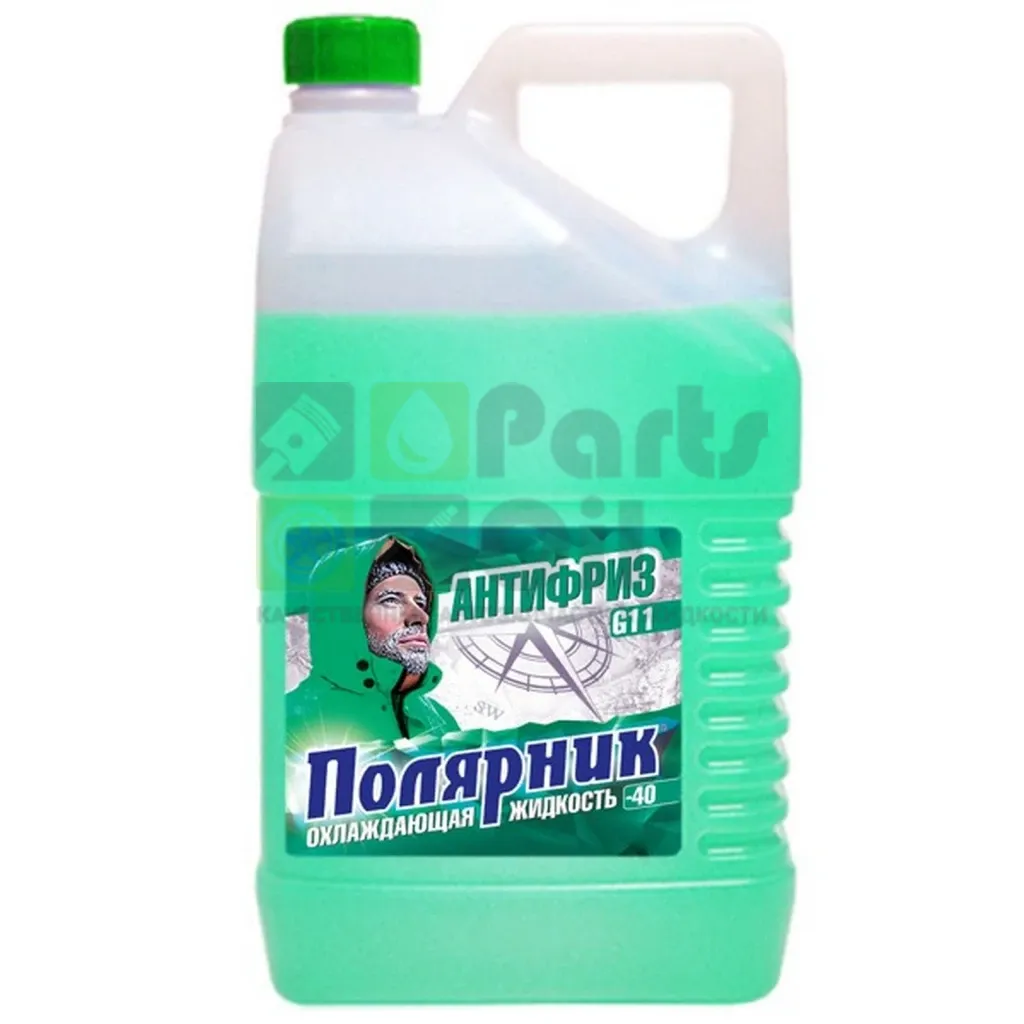 Антифриз Полярник G11 зеленый -40&deg;С 5 кг