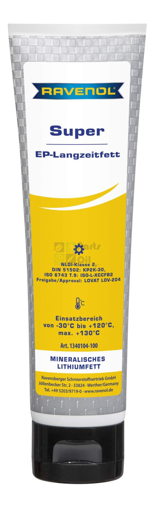 Смазка RAVENOL Super EP-Langzeitfett  0,1 кг new