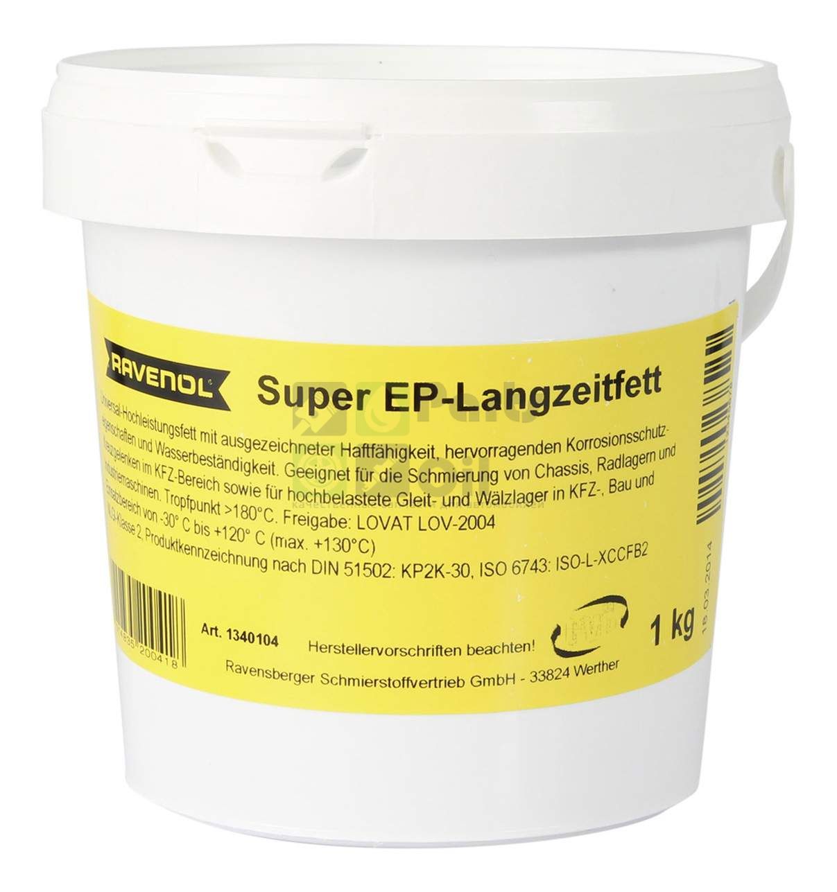 Смазка RAVENOL Super EP-Langzeitfett 1 кг