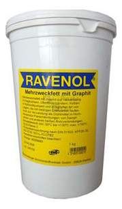 Смазка с графитом RAVENOL Mehrzweckfett m, Graphit 1 кг