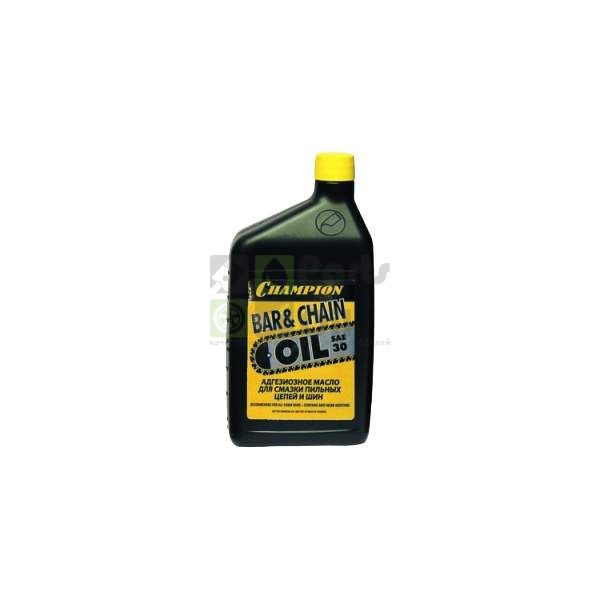 Масло адгезионное Champion 952802 Bar & Chain Oil 1 л черный