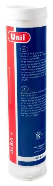 Пластичная смазка Unil 9109 ALBA + G2 400G 0,4 кг