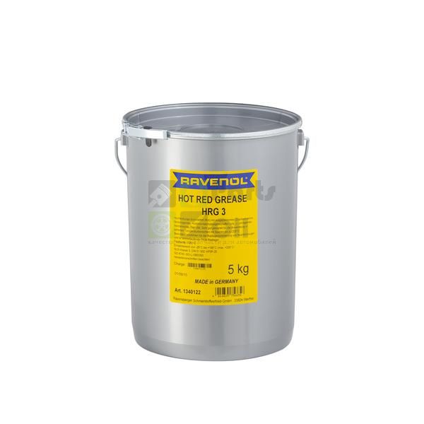 Смазка RAVENOL Hot Red Grease HRG 3 ( 5кг)