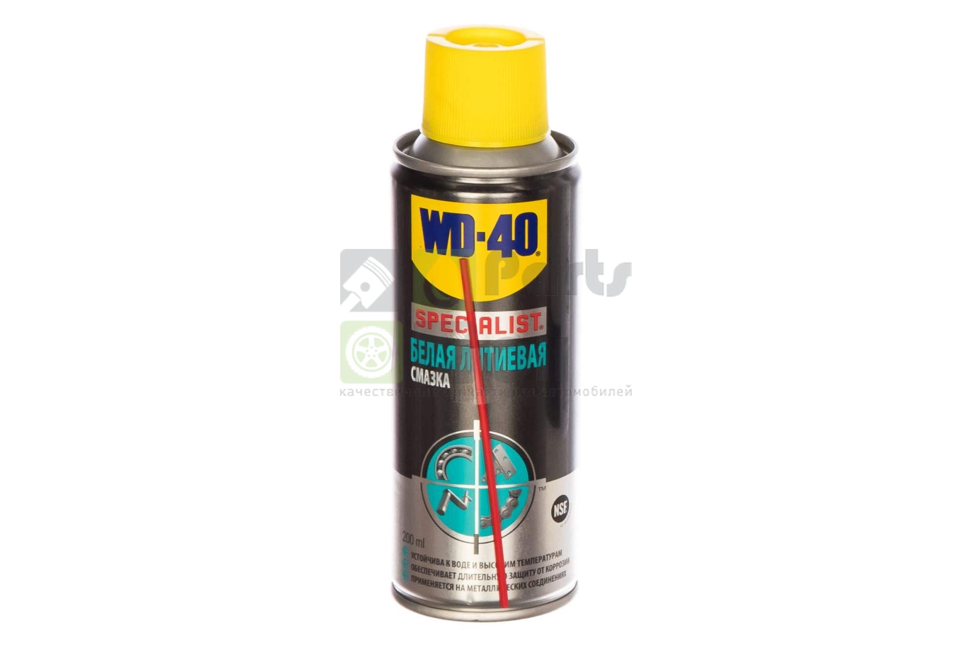 Белая Литиевая Смазка Wd-40 Specialist, 200 Мл. WD-40 арт. WD40ЛИТИЕВАЯСМАЗКА200МЛ