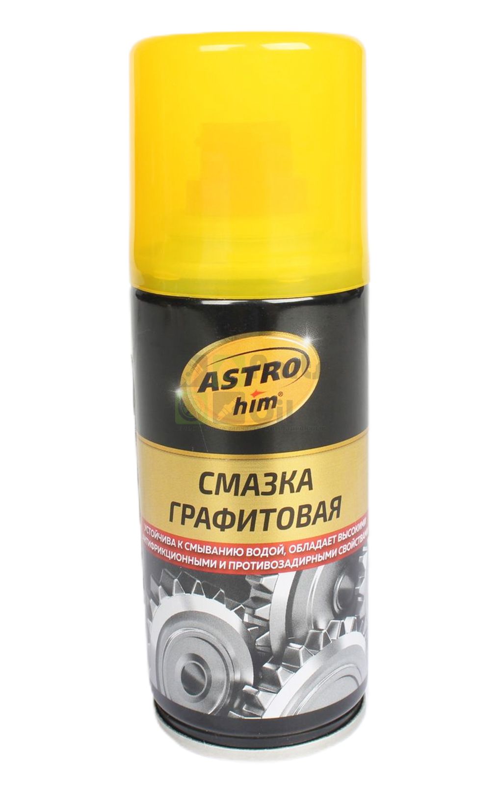 Смазка многоцелевая Астрохим Ас-4551 Графитная, аэрозоль, 140 мл.