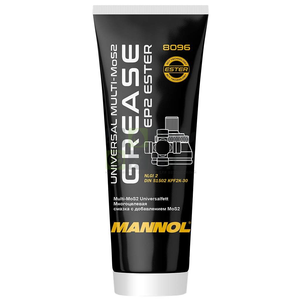 Смазка пластичная MANNOL 8096 EP-2 MULTI-MoS2, для ШРУСов, 230 гр.