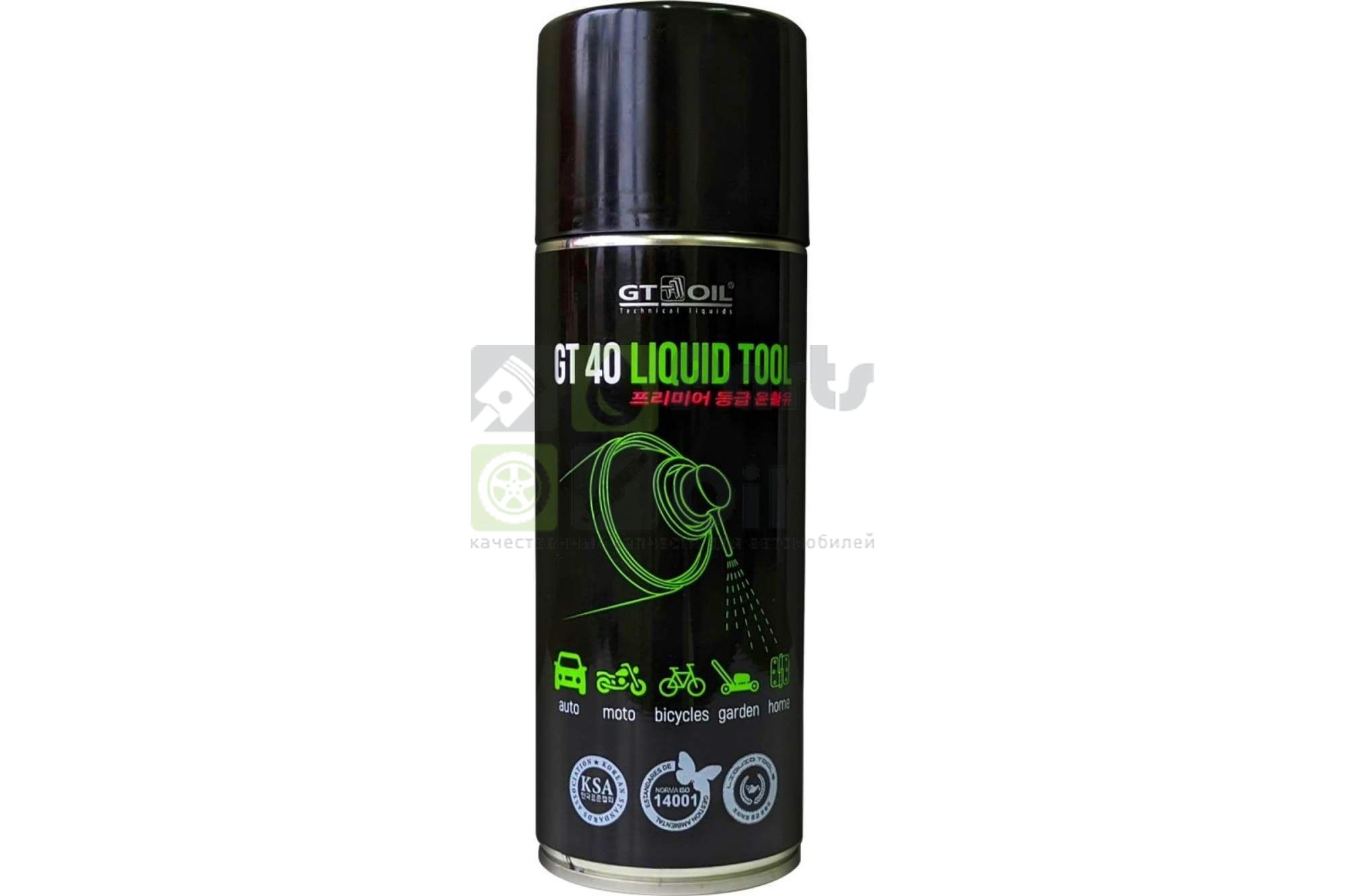 GT OIL Смазка универсальная GT40 LiquidTool, спрей, 520 мл 8809059410189