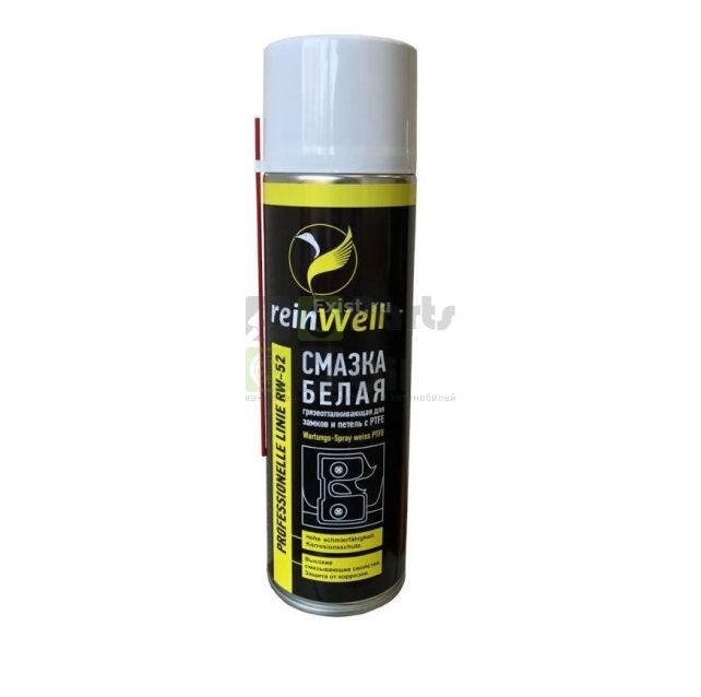 Грязеотталк.Белая Смазка ДЗамков И Петель С Ptfe Rw-52 (0,5Л) Reinwell 3258