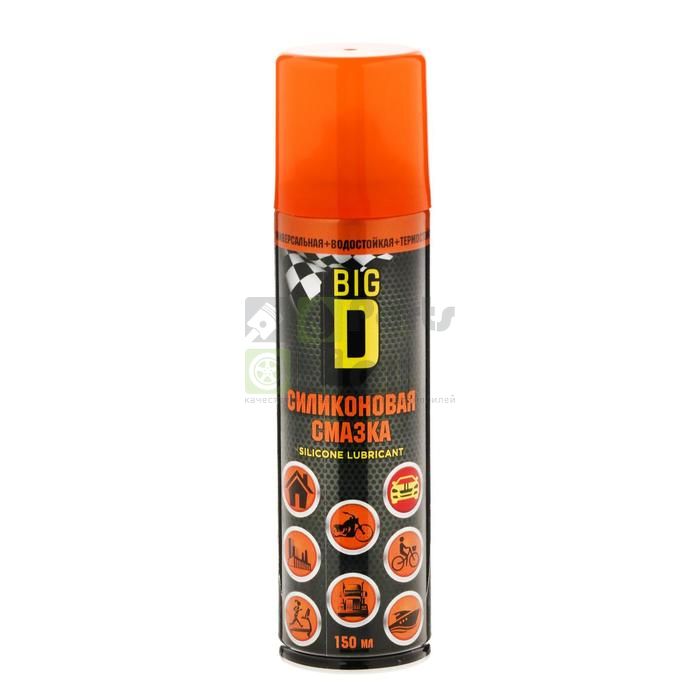 Силиконовая смазка Big D, 150 мл, аэрозоль