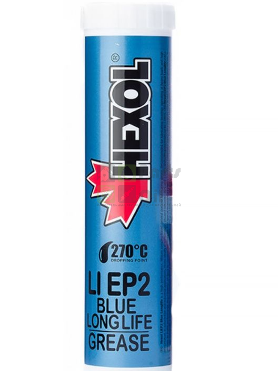 Смазка HEXOL LI EP2 BLUE LONG LIFE, 0.4 кг