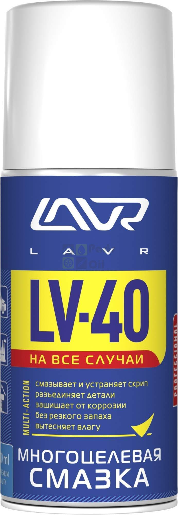 Многоцелевая смазка LAVR LV-40, 210 мл