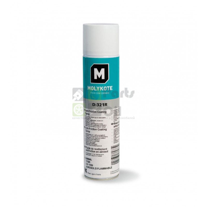 Антифрикционное покрытие Molykote D-321 R Spray  Аналог EFELE AF-511 (400 мл)