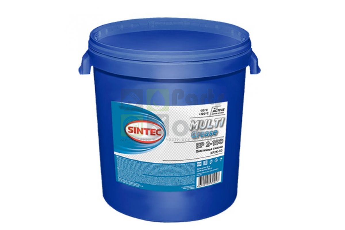 Смазка Multi Grease EP2-150 18кг Sintec - Смазка Multi Grease EP2-150 18кг