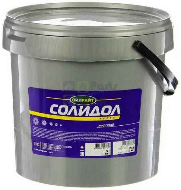 Смазка солидол жировой 9.5 кг ОЙЛ РАЙТ (г.Пушкино)
