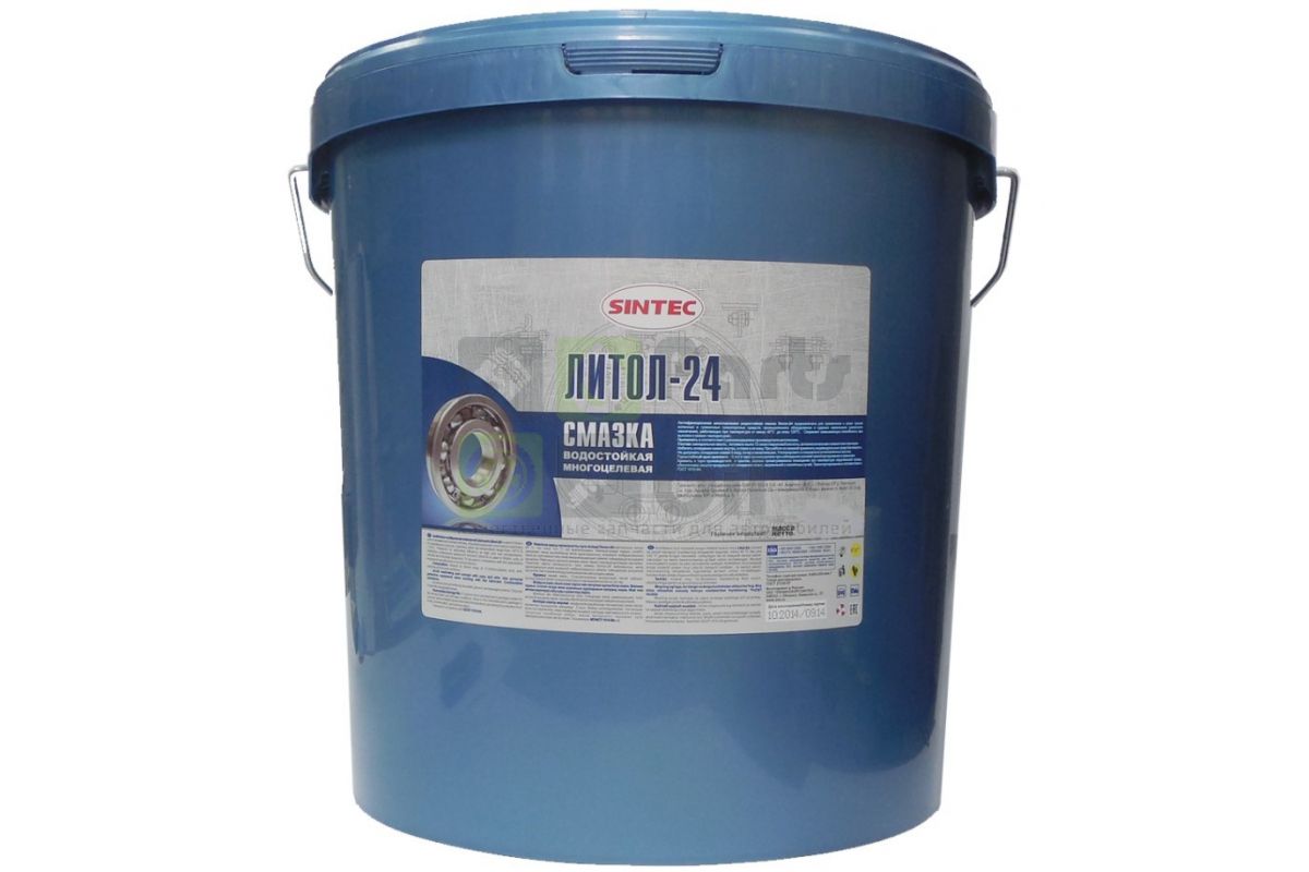Смазка Литол-24 СТО SINTEC  18 кг 81909