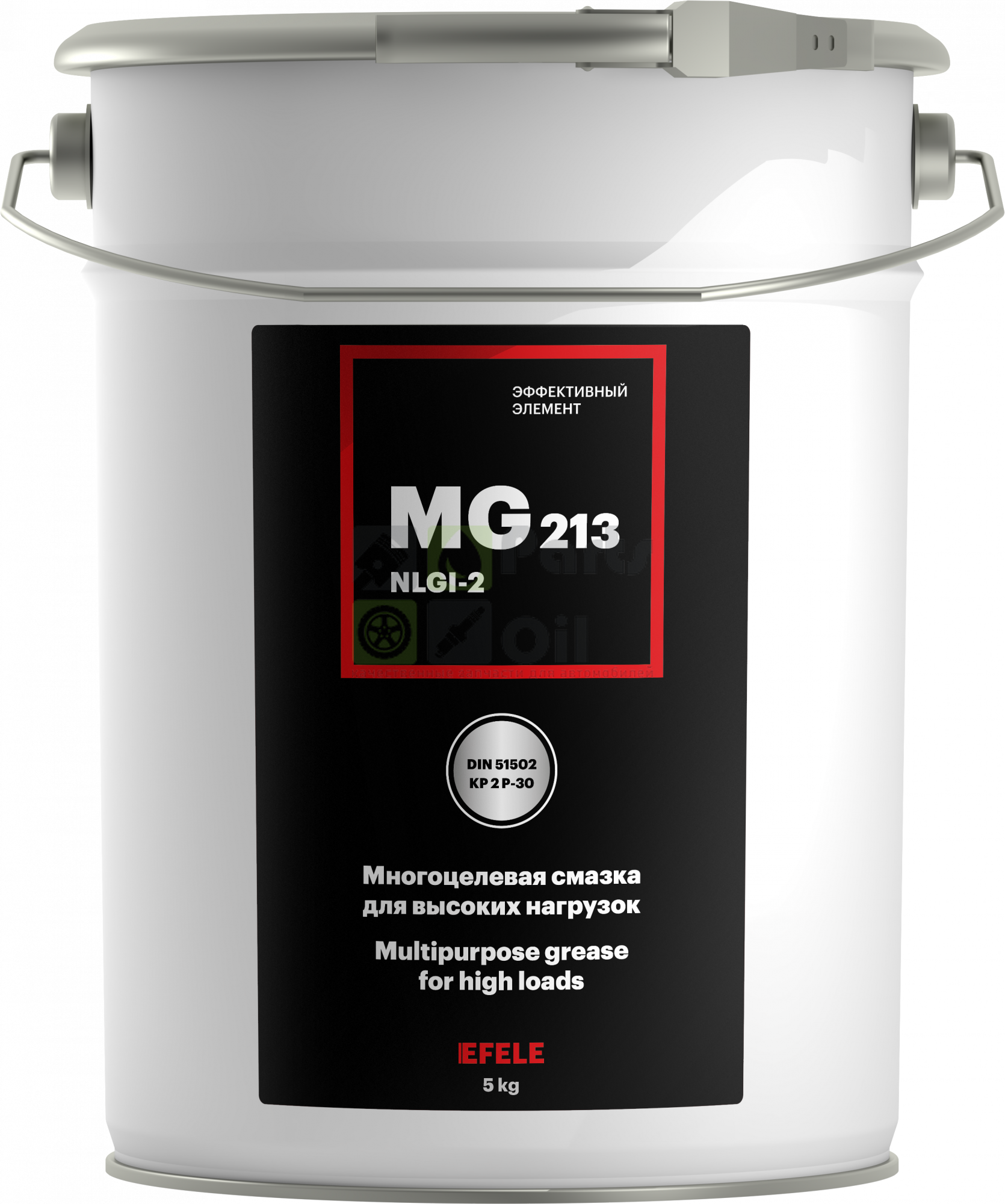 Комплексная литиевая смазка с EP присадками EFELE MG-213 5 кг