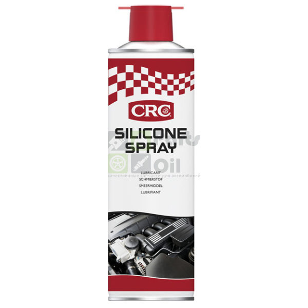 Силиконовая смазка для авто и беговых дорожек CRC SILICONE SPRAY 250 мл